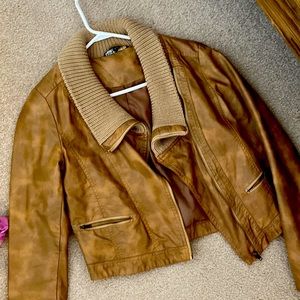 Size medium leather jacket